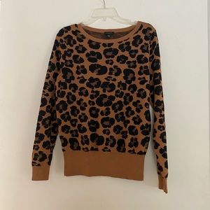 Ann Taylor leopard sweater